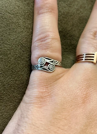 Bague celtique en argent massif, merk: Argent, staat: Heel goed, maat: 54.3 mm / 17.3 mm Ø, € 26,85, € 28,89 inclusief Kopersbescherming Pro