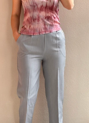 Pantalon gris claire taille élastique vintage light grey trousers elastic band, marque: Vintage, état: Très bon état, taille: S / 36 / 8, 5,00 €, 5,95 € Protection acheteurs incluse