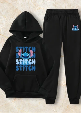 Ensemble jogging fille Stitch écriture noir 12 ans neuf, brand: sans marque, condition: New without tags, size: 12 years / 152 cm, €25.00, €26.95 includes Buyer Protection Pro