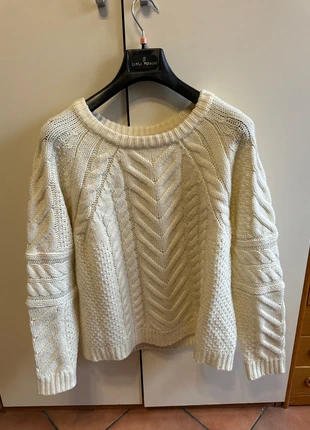 Maglione panna Kiabi, marque: Kiabi, état: Très bon état, taille: XL / 42 / 14, 5,00 €, 5,95 € Protection acheteurs incluse