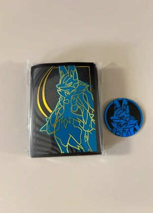 Sleeves Mega Lucario Pokémon Megaevoluzione, marque: Pokémon, état: Neuf sans étiquette, 3,00 €, 3,85 € Protection acheteurs incluse