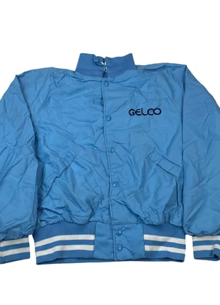 vintage dunbrooke bomber jacket blue men, condition: Good, size: S, £9.99, £11.19 includes Buyer Protection