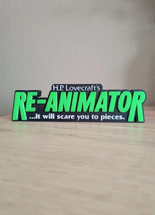 Re-Animator logo décoratif du film d'horreur 22cm Fanart, marca: reanimator, estado: Muito bom, tamanho: Tamanho único, €15.00, €16.45 inclui Proteção do Comprador Pro