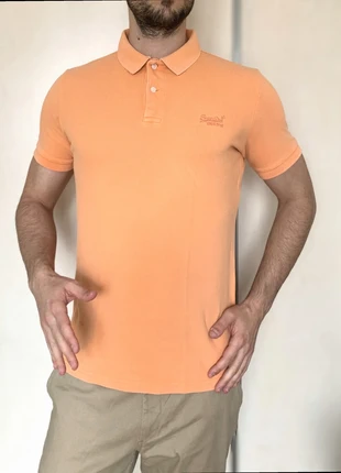 Polo Superdry orange taille M été logo brodé ton sur ton très bon état, marque: Superdry, état: Très bon état, taille: M, 15,00 €, 16,45 € Protection acheteurs incluse