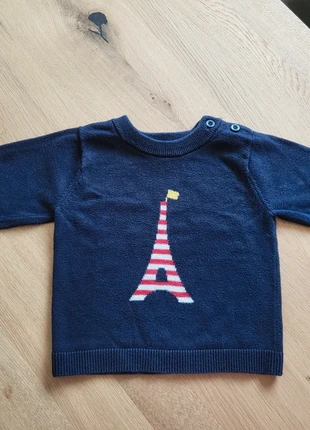 Pull Jacadi bleu marine 18 mois TBE, marque: Jacadi, état: Très bon état, taille: 18-24 mois / 86 cm, 8,00 €, 9,10 € Protection acheteurs incluse