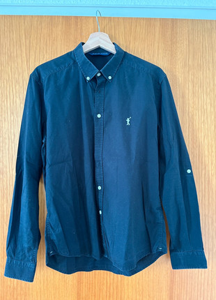 Schwarzes Freizeithemd von Polo, marque: Polo Club, état: Bon état, taille: M, 4,00 €, 4,90 € Protection acheteurs incluse