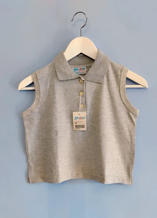 Vintage cropped polo shirt 🌼, brand: Vintage Dressing, condizioni: Ottime, taglia: S / IT 40 / EU 36, €5.00, €5.95 include la Protezione acquisti