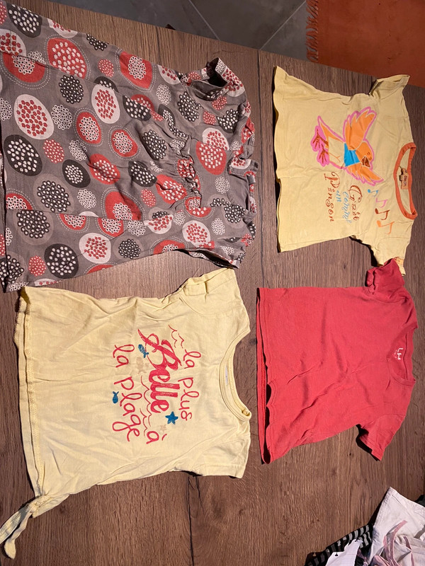 Lot de 4 T-shirt 1