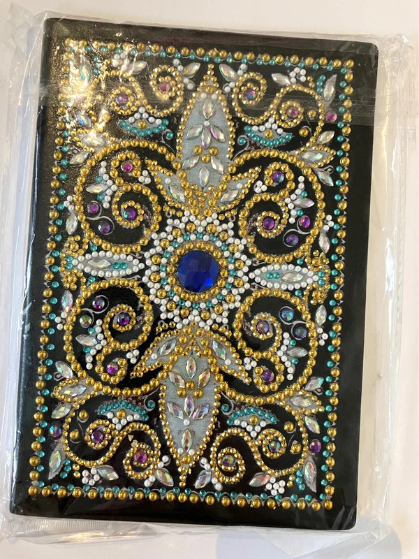 Notebook Journal decorated with rhinestones 2