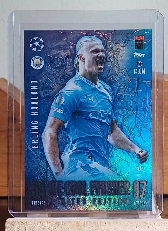 Haaland - Manchester City - Limited Edition - Topps Match Attax Extra 23-24