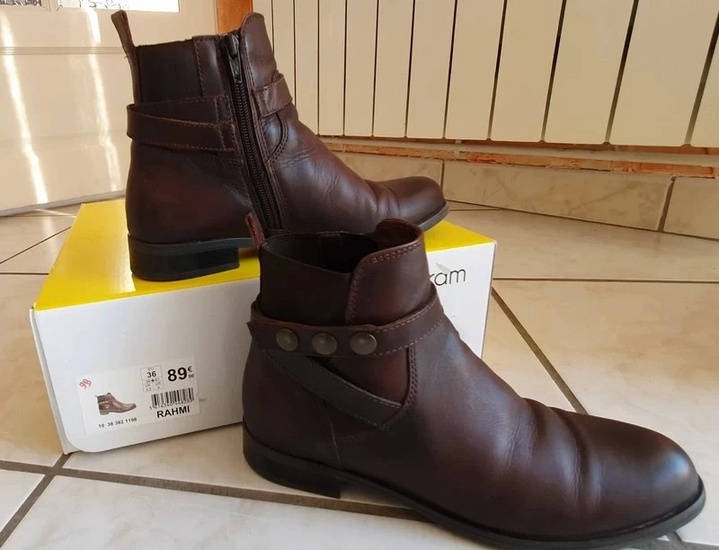 Bottines Eram marron pointure 36 Vinted