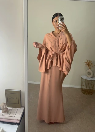 Magnifique ensemble jupe et chemise oversize en rose poudré., marca: boutique, estado: Nuevo sin etiquetas, tamaño: L / 40 / 12, 26,00 €, 28,00 € Protección al comprador incluida