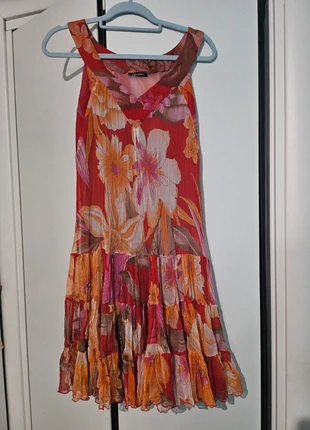 Abito 100% seta da cerimonia, marca: Vintage Dressing, estado: Muito bom, tamanho: M / 38 / 10, €11.50, €12.78 inclui Proteção do Comprador