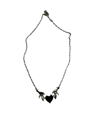 Collier fantaisie année 90 y2k dark goth coeur, marca: y2k, estado: Novo sem etiquetas, €18.50, €20.13 inclui Proteção do Comprador