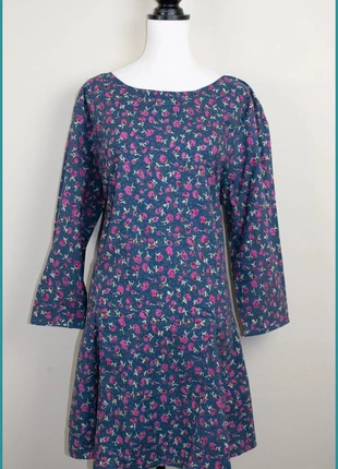 100% cotton tunic dress - Size 20 BNWT - Floral and dotted print. Summer Casual, brand: Anmol, condition: New with tags, size: 4XL / 20, £6.00, £7.00 includes Buyer Protection