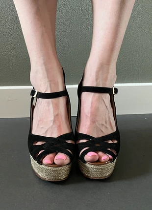 Paloma Barcèlo wedge met espadrille look, merk: Paloma Barcelo, staat: Goed, maat: 39, € 20,00, € 21,70 inclusief Kopersbescherming