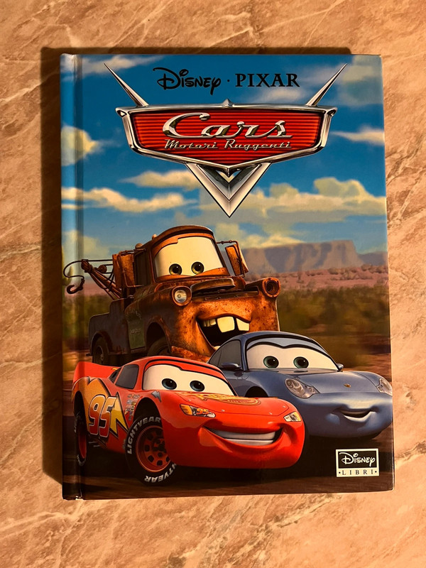libro “cars -motori ruggenti” disney pixar