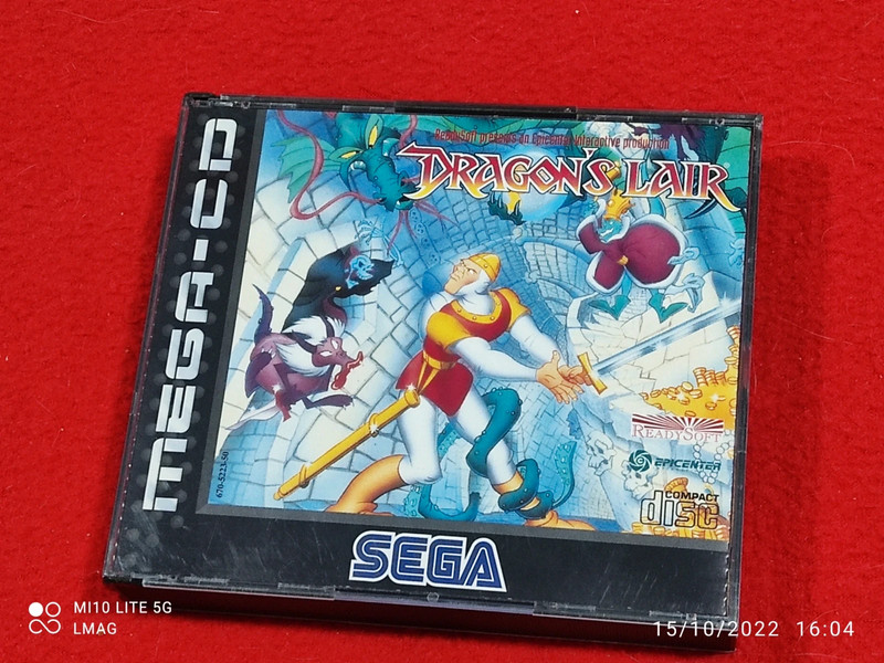 Dragon's Lair Sega Mega CD 1