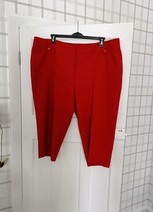 BM raspberry red ¾ trousers Size 24, brand: BM, condition: Good, size: 6XL / UK 40-42, £3.00, £3.85 includes Buyer Protection