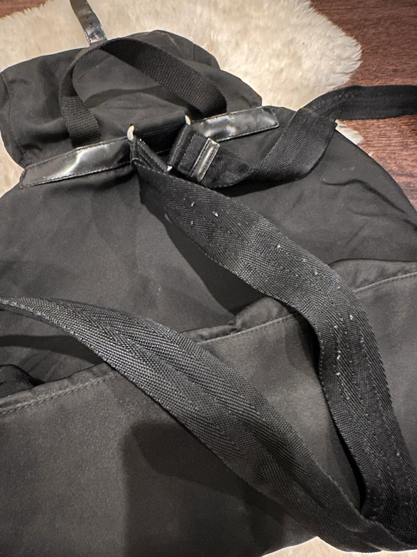 Prada nylon vela Nero backpack