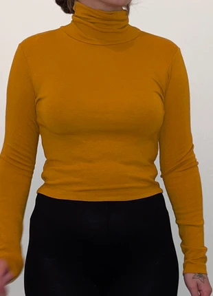 Col roulé orange ZARA | taille S, brand: Zara, condition: Very good, size: S / 36 / 8, €2.00, €2.80 includes Buyer Protection