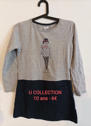 Robe (10 ans), marque: U Collection, état: Très bon état, taille: 10 ans / 140 cm, 4,90 €, 5,85 € Protection acheteurs (Pro) incluse
