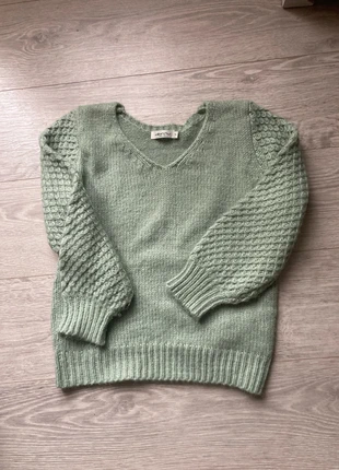 Pull vert d’eau, marque: rem emi jo, état: Neuf sans étiquette, taille: Taille unique, 3,00 €, 3,85 € Protection acheteurs incluse