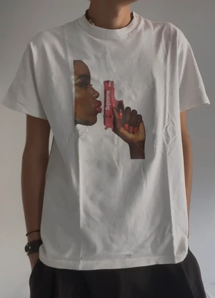 Supreme – White Photo Tee “Water gun”, brand: Supreme, condition: Good, size: L / 40 / 12, €100.00, €105.70 includes Buyer Protection