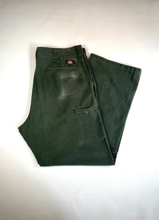 Pantalon coup droite large Dickies vintage kaki w36, marque: Dickies, état: Très bon état, taille: W36 | FR 46, 19,00 €, 20,65 € Protection acheteurs (Pro) incluse