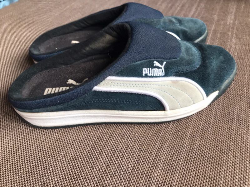 Puma scamosciata blu n. 38/39 4