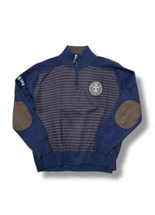 Quarter zip river Woods en laine d’agneau rayé usa vintage, merk: Vintage Dressing, staat: Heel goed, maat: L, € 28,00, € 30,10 inclusief Kopersbescherming