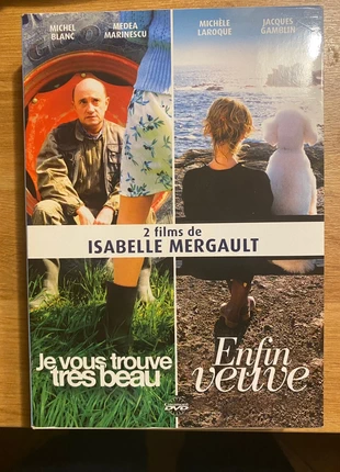 Coffret DVD de deux films d’Isabelle Mergault « Enfin veuve » et « je vous trouve très beau », staat: Goed, € 10,00, € 11,20 inclusief Kopersbescherming