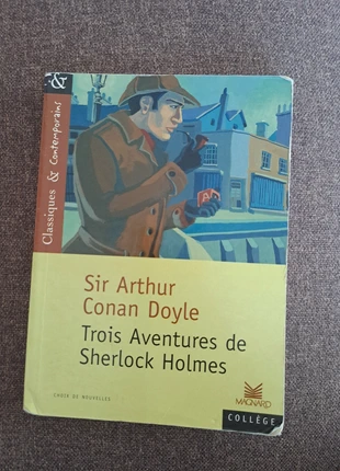 Livre Sir Arthur Conan Doyle Trois Aventures de Sherlock Holmes, état: Bon état, 1,00 €, 1,75 € Protection acheteurs incluse