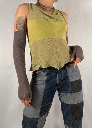 Y2K Sarah Pacini Knit Top Fairygrunge, marca: Sarah Pacini, estado: Bueno, tamaño: Talla única, 75,00 €, 79,45 € Protección al comprador Pro incluida