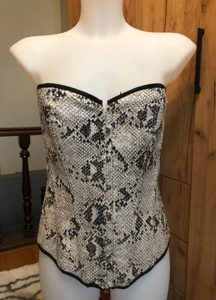 Corset pitón, estado: Muy bueno, tamaño: M / 38 / 10, 5,00 €, 5,95 € Protección al comprador incluida