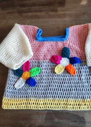 Pull fait main 🌼🌈, marke: Fait Main, zustand: Sehr gut, größe: S / 36 / 8, 12,00 €, 13,30 € inklusive Vinted-Käuferschutz