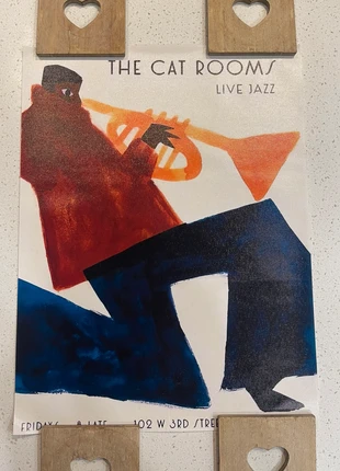 Poster – Jazz Room, brand: Art, condition: New with tags, £7.00, £8.05 includes Buyer Protection