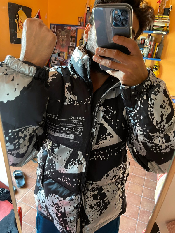 Travis Scott Cactus Jack Reflective Down Puffer Jacket utopia | Vinted