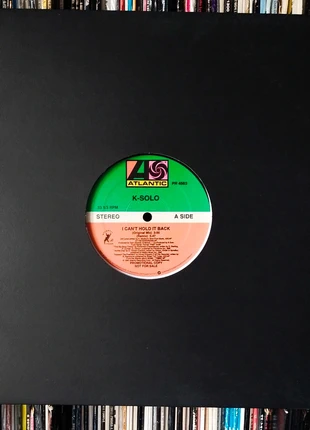 K-Solo - I Can't Hold It Back (12" rap vinyl), zustand: Sehr gut, 9,00 €, 10,15 € inklusive Vinted-Käuferschutz