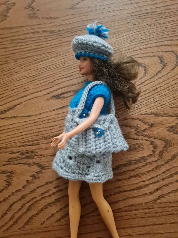 Abito lana per Barbie  3