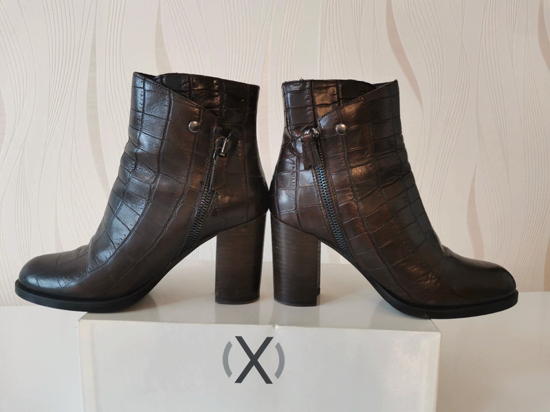 Bottes en cuir femme marque italienne Bruno Premi Vinted