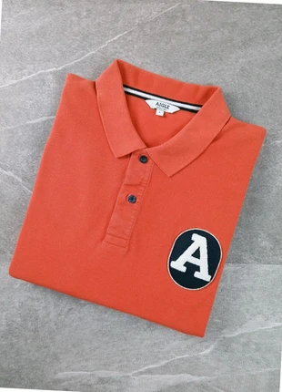 Polo manches courtes Aigle vintage - Rouge avec écusson brodé - Taille L, marque: Aigle, état: Très bon état, taille: L, 12,00 €, 13,30 € Protection acheteurs (Pro) incluse