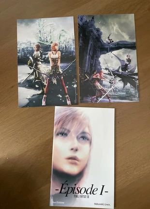 Carte et livret épisode 1 de Final Fantasy 13-2 XIII, condition: New without tags, €3.00, €3.85 includes Buyer Protection