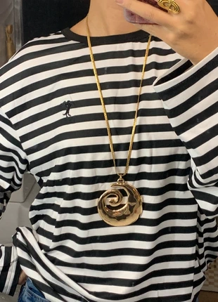 Long necklace stainless steel golden spiral+🎁free bracelet, marque: Vintage Dressing, état: Très bon état, 25,00 €, 26,95 € Protection acheteurs incluse