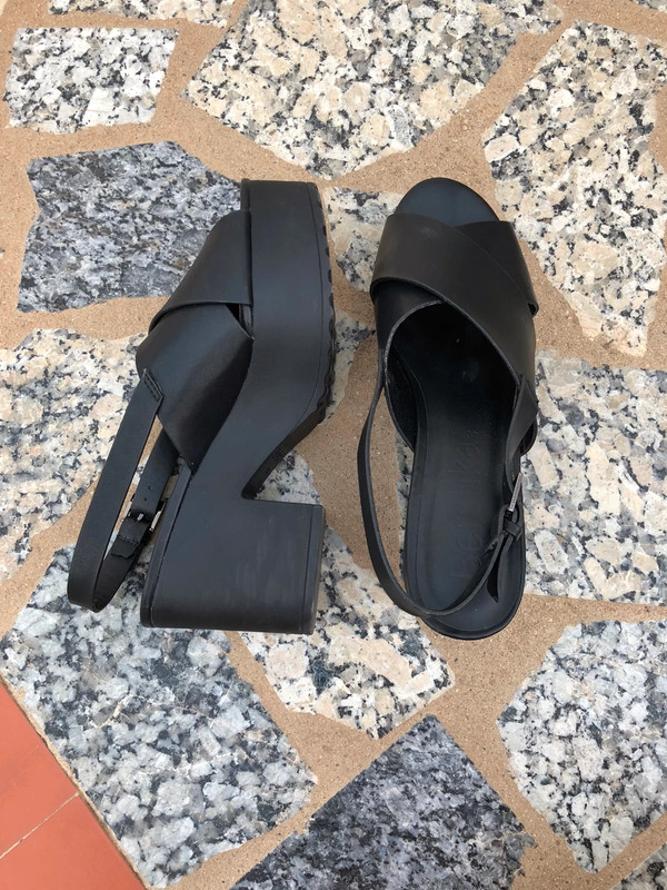 Sandalias de plataforma negras - Vinted