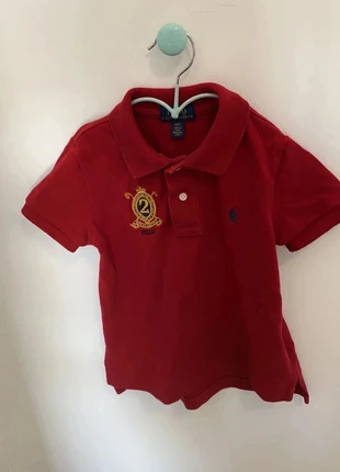 Polo Ralph lauren rouge garçon 2ans, marca: Ralph Lauren, estado: Muy bueno, tamaño: 24-36 meses / 92 cm, 10,00 €, 11,20 € Protección al comprador incluida