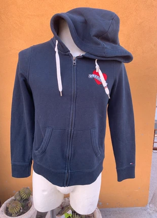 felpa con zip cappuccio tommy hilfiger, marke: Tommy Hilfiger, zustand: Gut, größe: M / 38 / 10, 17,00 €, 18,55 € inklusive Vinted-Käuferschutz