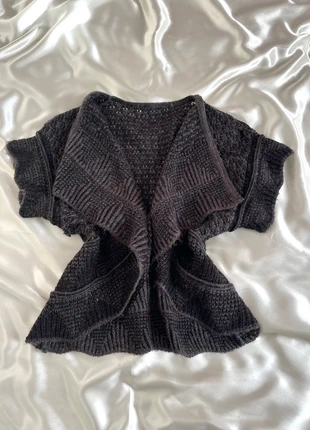 Boléro à volants en laine à empiècements - y2k 2000s, brand: Top Vintage, condizioni: Ottime, taglia: M / IT 42 / EU 38, €22.00, €23.80 include la Protezione acquisti Pro