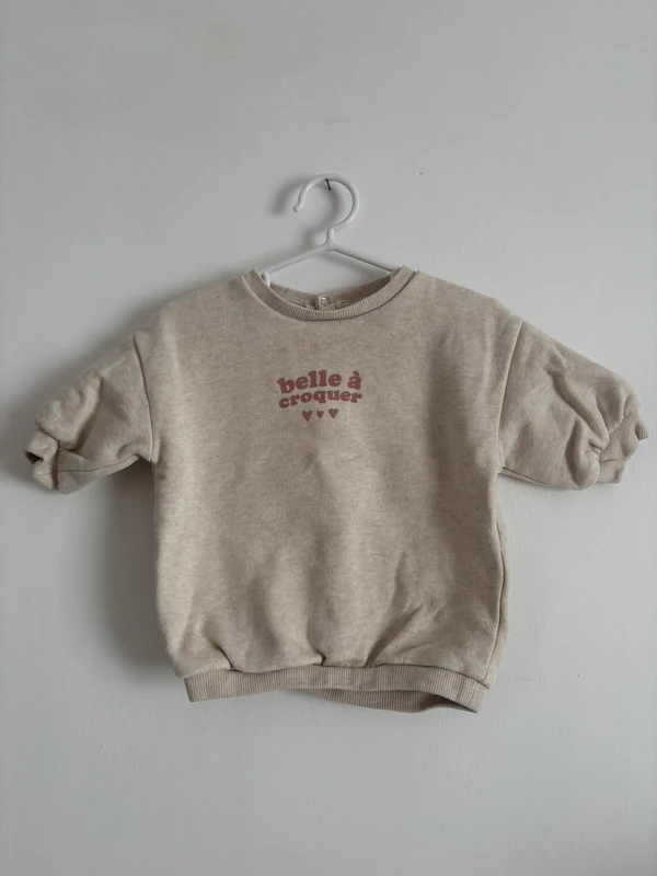 Robe pull fille