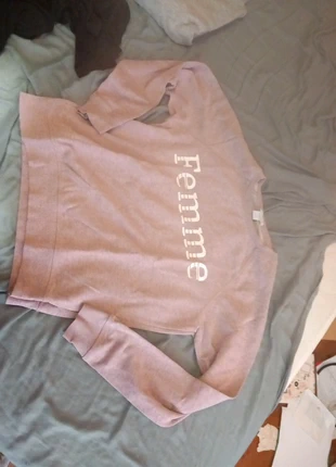 Sweat rose poudré , marke: Amisu, zustand: Sehr gut, größe: M / 38 / 10, 1,50 €, 2,28 € inklusive Vinted-Käuferschutz